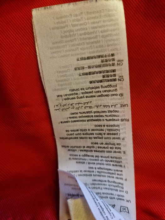 Esprit czerwony prochowiec rozmiar 44