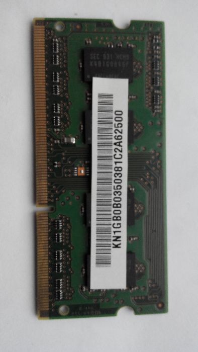 Оперативная память ноутбучная So-dimm DDR3-1333 1Gb Samsung