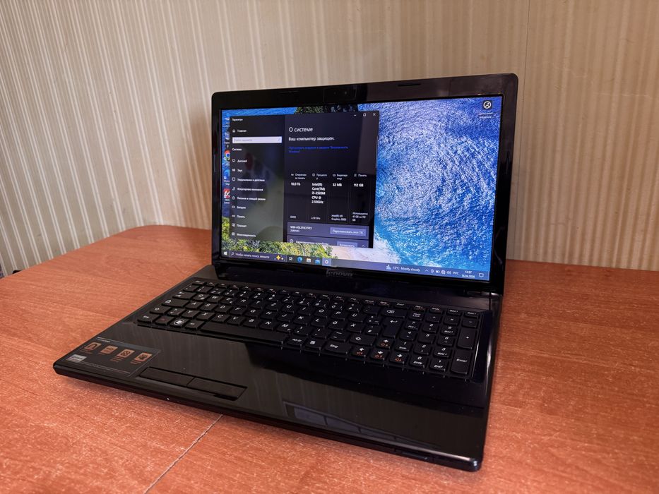 Ноутбук Lenovo G580 core i5 2gen Озу 10 ГБ