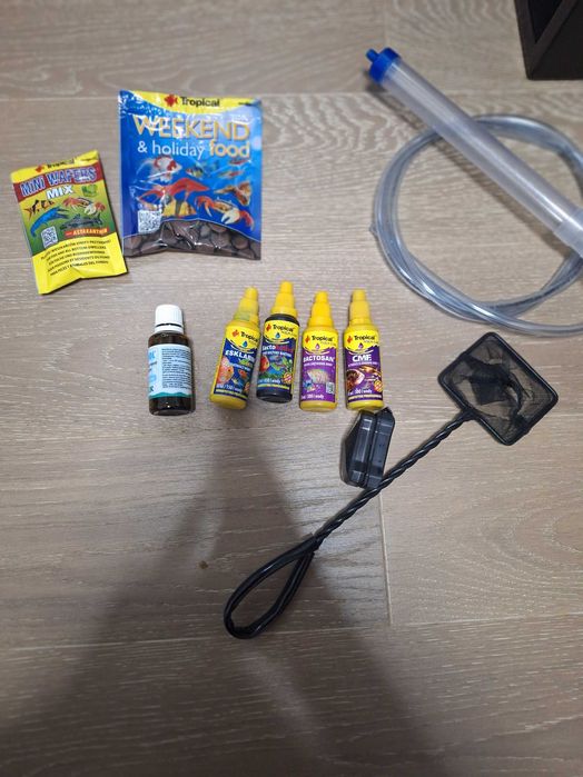 Akwarium Aquael Zestaw Leddy Set 40 25L Czarny z wyposazeniem