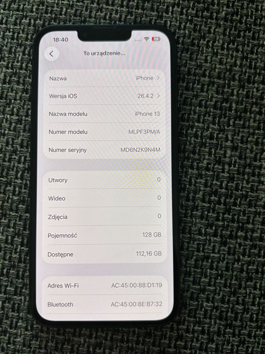 iPhone 13, 128GB