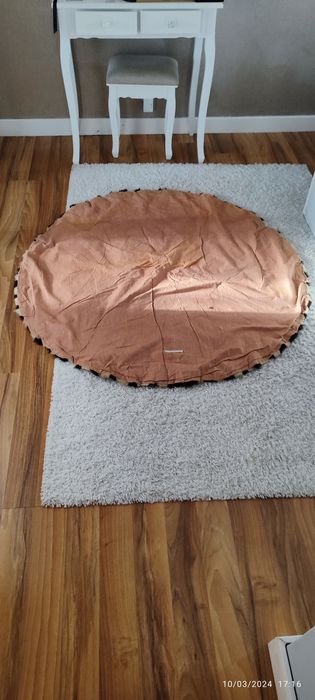 Tapete serra da estrela pêlo ovelha redondo 1,25cm