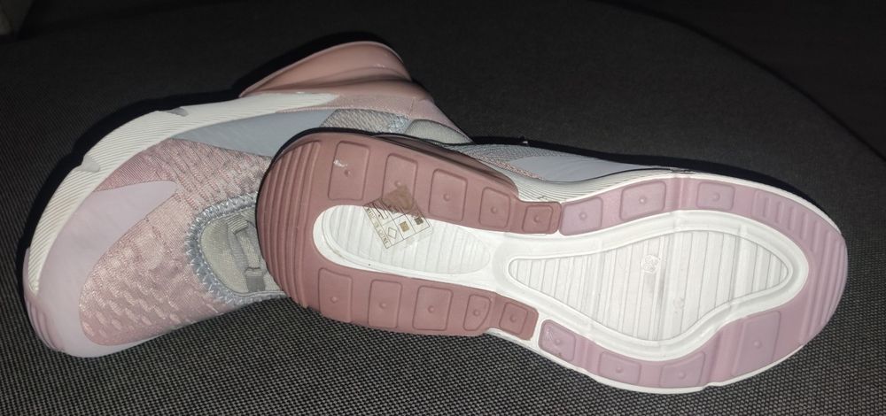 Buty sportowe pudrowy róż