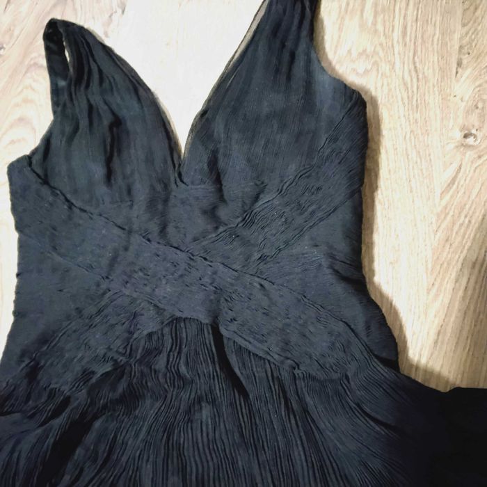 Designerska sukienka Ellie Tahari czarna M