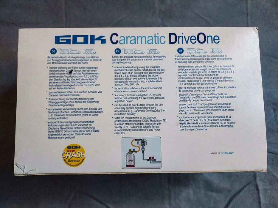 GOK Caramatic Drive One (pionowy) + filtr gazu - NOWY
