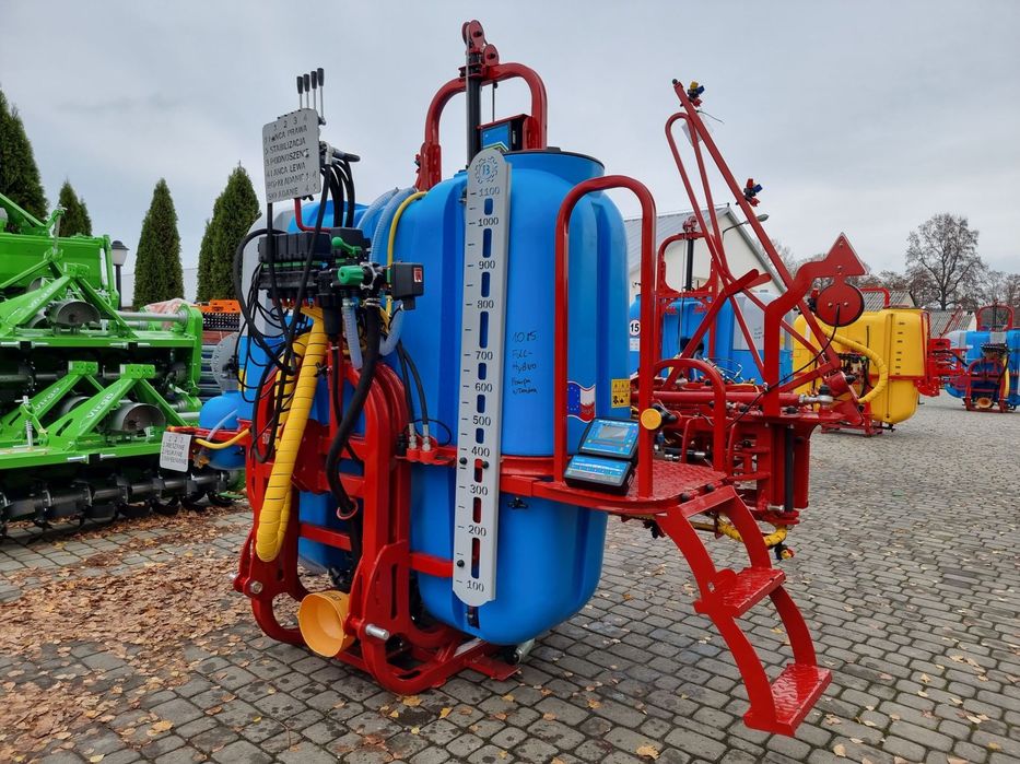 Opryskiwacz Polowy Zawieszany Biardzki 600L 800L 1000L 1200L lanca hydrauliczna / hydrauliczna