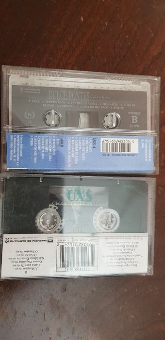 Cassetes Amália Rodrigues, Teresa Salgueiro, Dulce Pontes, Gal Costa