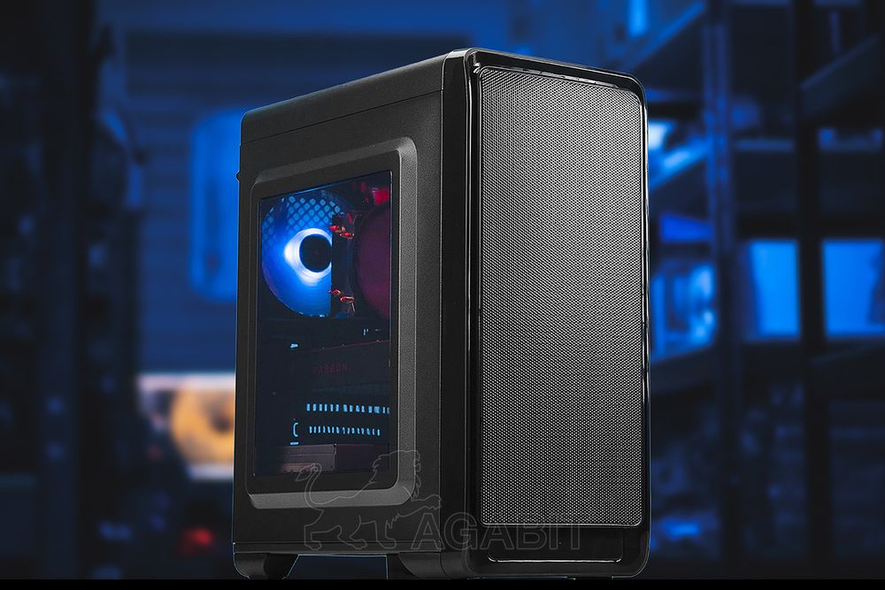 Учбовий! RX 5700+i3-12100f+DDR4 16GB+M.2 SSD 240GB –  Ігровий комп'ютер ПК для ігор геймерський игровой компьютер