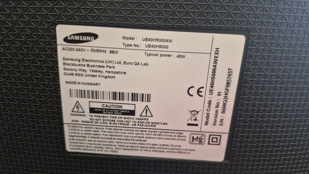 Telewizor Samsung 40 cali używany