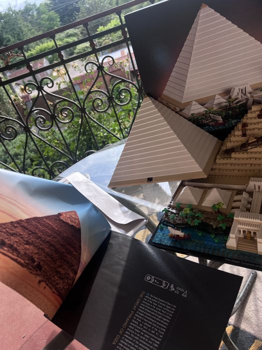 LEGO Architecture Піраміда Хеопса (21058) / зібране