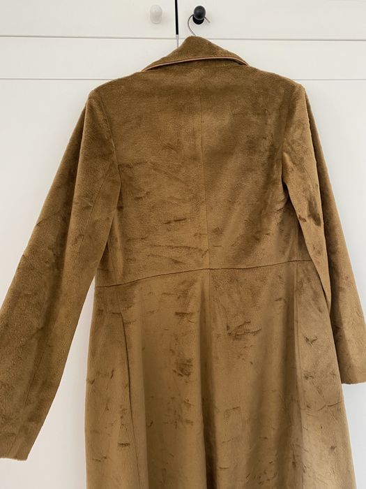 Płaszcz teddy bear miś karmelowy