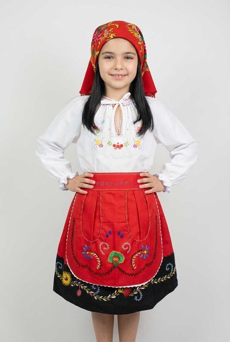 Traje Imitação Lavradeira Minho - Criança