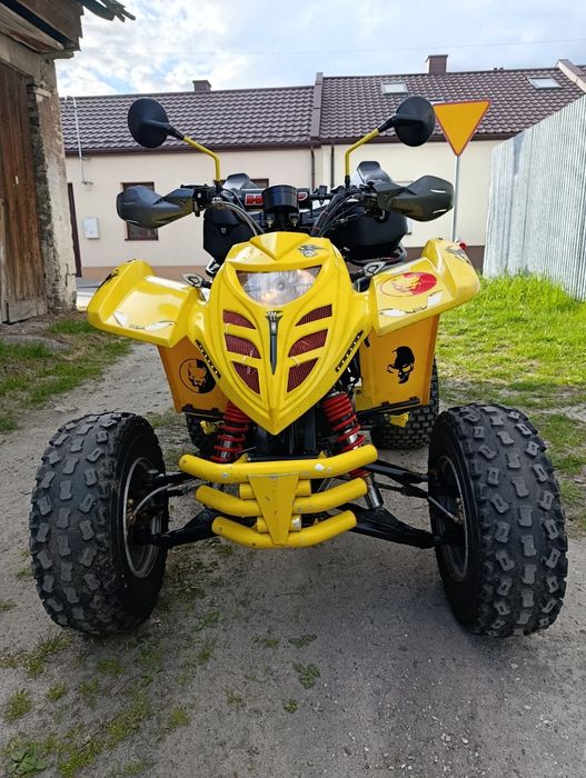 Quad Adly ATV, homologacja l7e