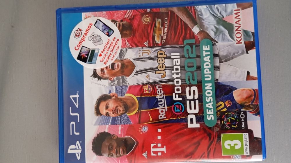 Vendo Pes 2021 e WWE 2k25