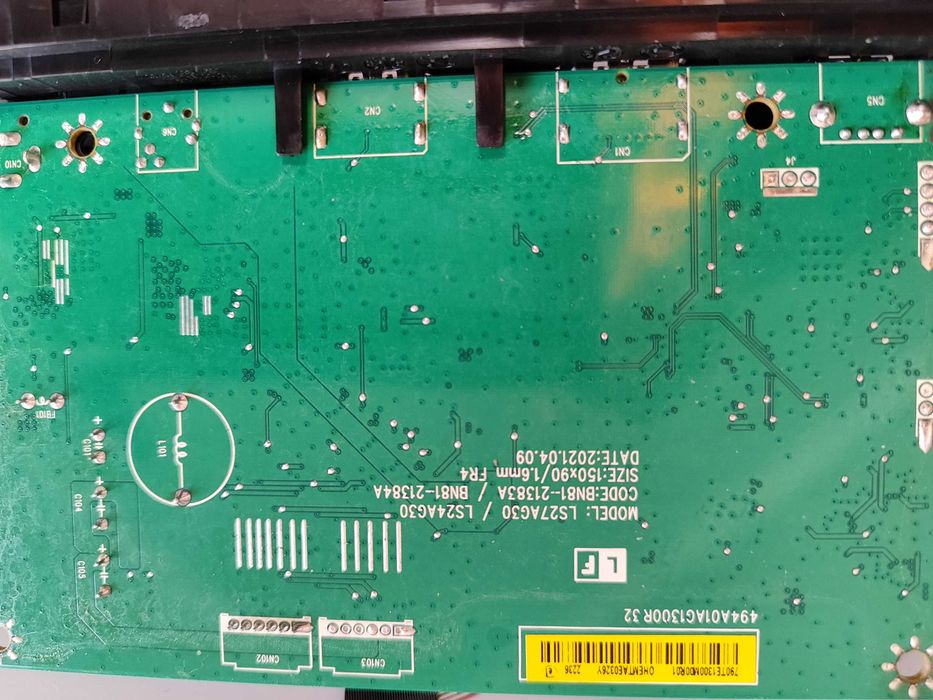 Mонитор Samsung Odyssey G3 S24AG300NI (LS24AG300NIXCI) разборка