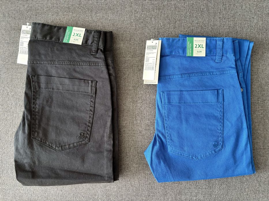 Spodnie dziecięce Benetton 2XL Slim 160 cm