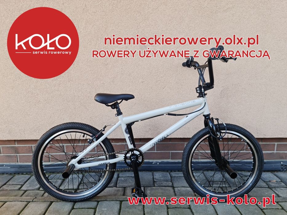 Rower BMX koła 20 pegi kierownica 360° okazja jak nowy WYSYŁKA