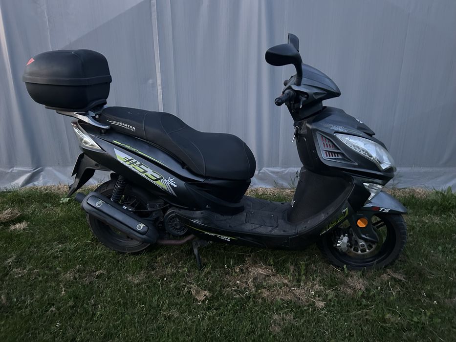 Barton falcon 125 skuter 125 mozliwy transport