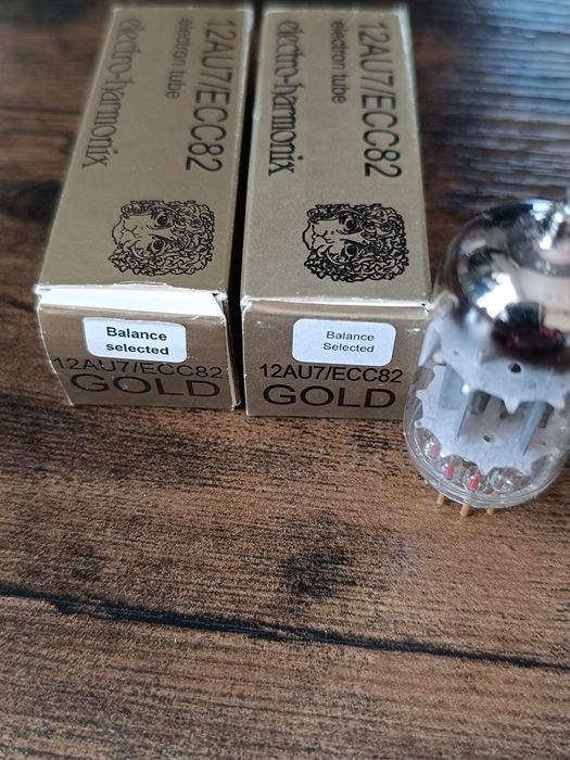 Electro Harmonix Gold 12AU7 ECC82 dobrana para