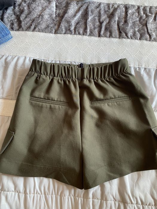 Saia-calção verde tropa