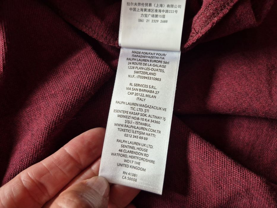 Koszula Męska Bawełniana Ralph Lauren XL