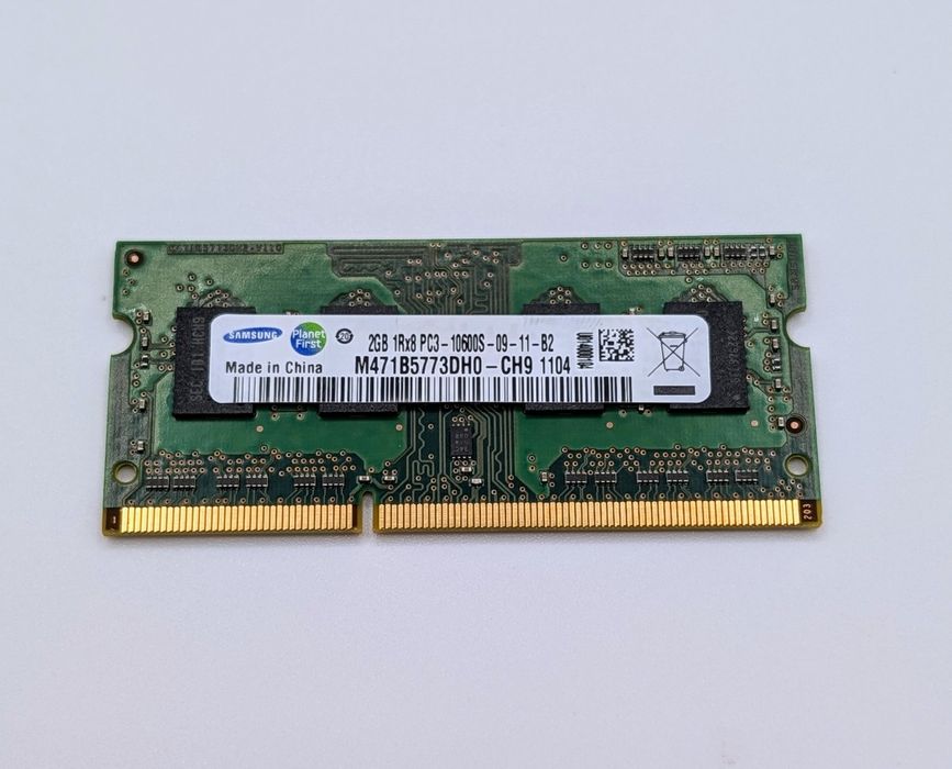 Pamięć RAM Samsung 6GB (3x2GB) DDR3 1333MHz SO-DIMM