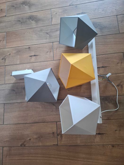 Lampa sufitowa z kinkietem