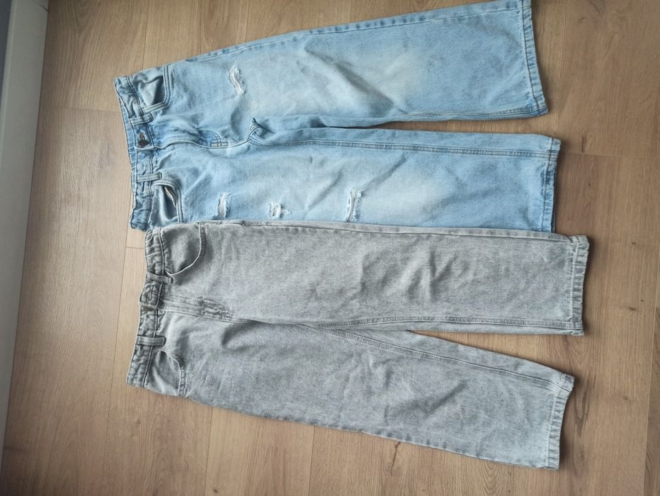 Spodnie dziewczęce r.140