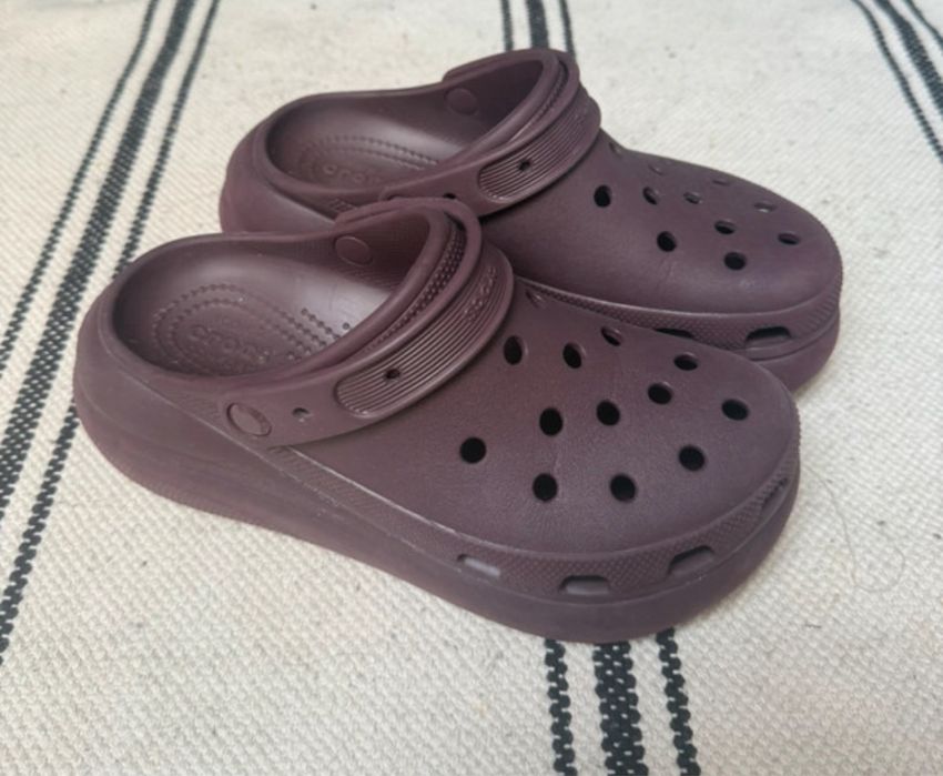 Buty/ klapki na platformie CROCS