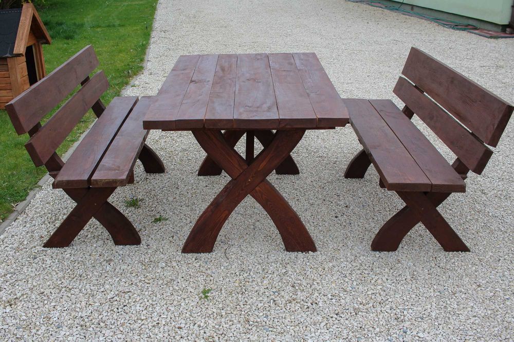 Komplet ogrodowy OD RĘKI 160cm, 180cm, 200cm