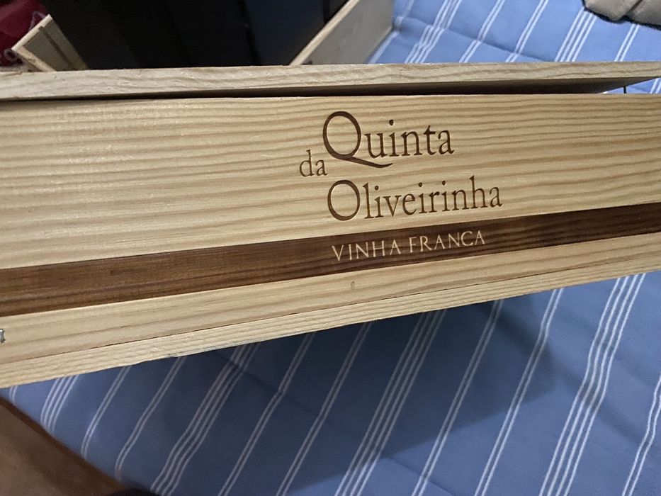 Caixa vinho madeira seleccao superior