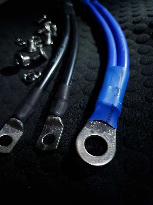 Силовой кабель 2х7AWG для BMS (БМС) до 200 Ампер: 536 грн. - Кабелі ...
