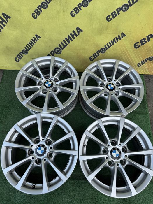 Диски титани 5:120r16 BMW б/у комплект оригінал склад