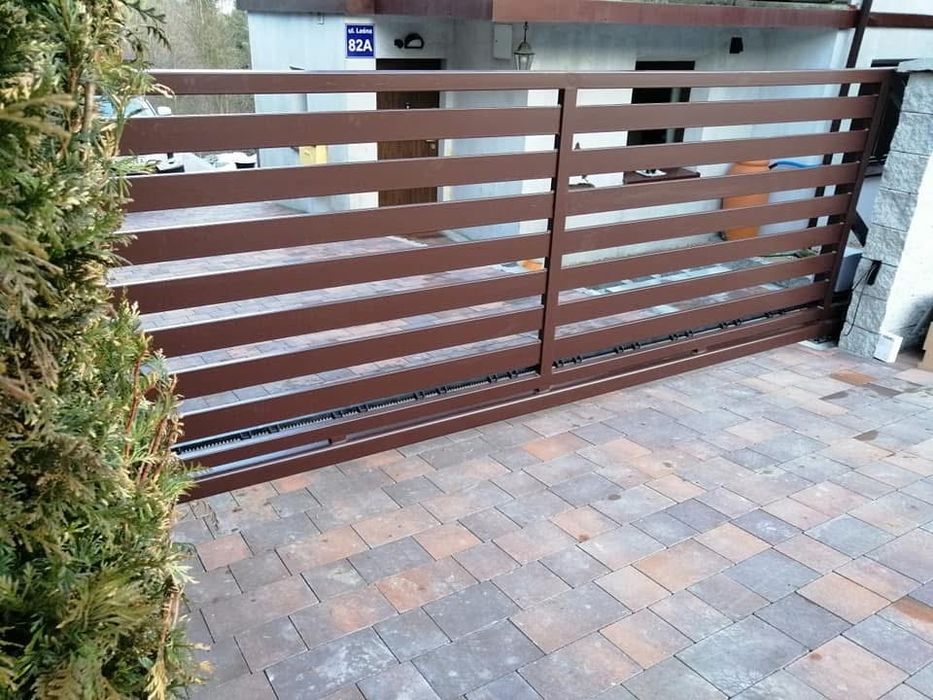 Bramy ogrodzenia balustrady schody kontruskcje stalowe