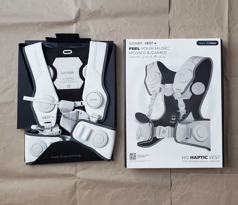 Woojer Vest 4 тактильный жилет для VR-игр, PS, PC, фильмов, музыки