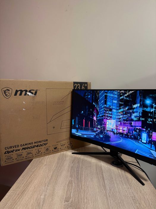 MSI Optix MAG241CV | 144Hz | 1ms | Curved | Stan Idealny