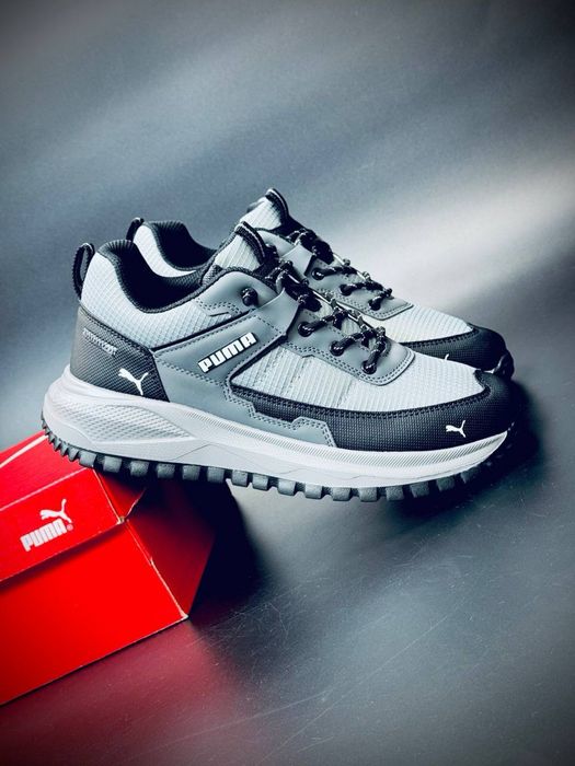Трекинговые кросовки Puma/кроссовки пума мембрана/пума мужские кожаные