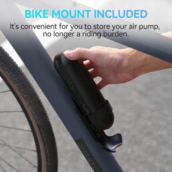 Cycplus A2 Pompka elektryczna przenośny kompresor rowerowy