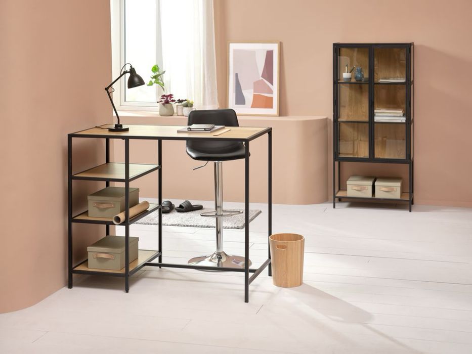 Стіл барний TRAPPEDAL jysk 60х120 дуб/чорний