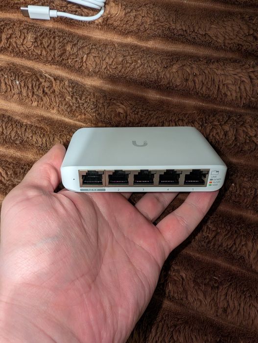 Комутаторp Ubiquiti UniFi Switch Flex Mini (Свіч, роутер)