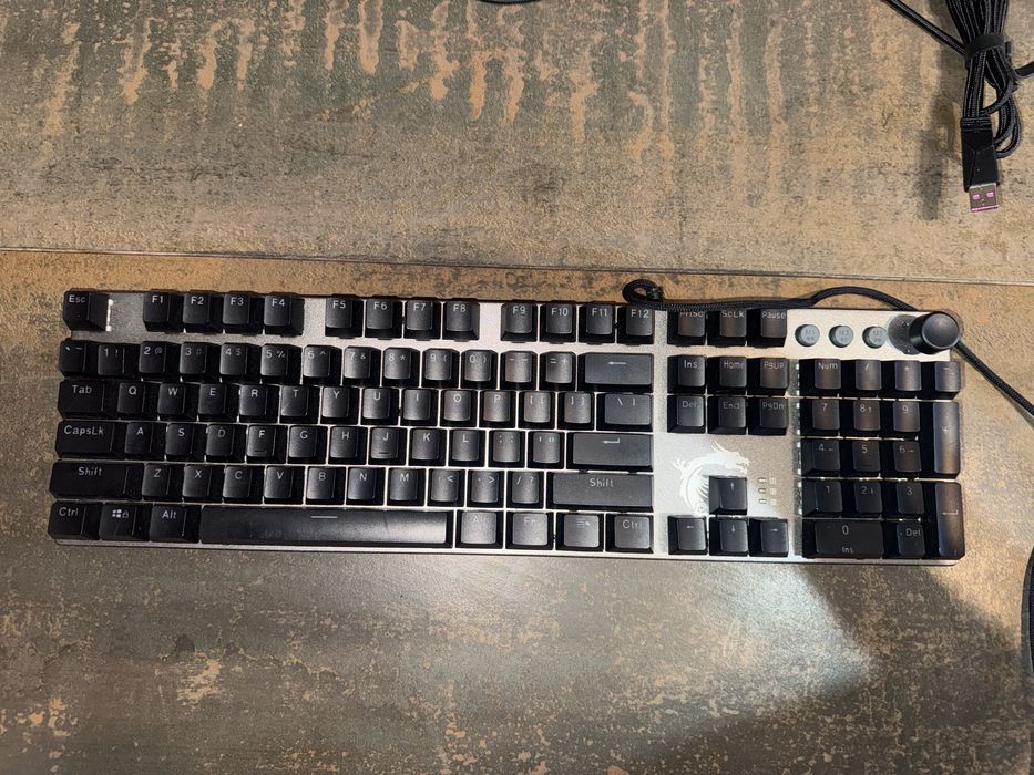 Клавіатура дротова ігрова MSI STRIKE 600, MSI STRIKE FORGE GK310