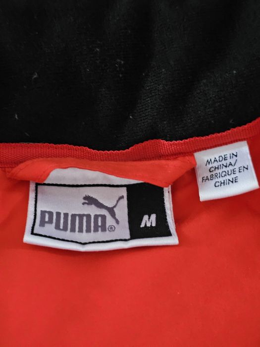 Kurtka Puma puchowa Rozmiar M Czerwona zimowa