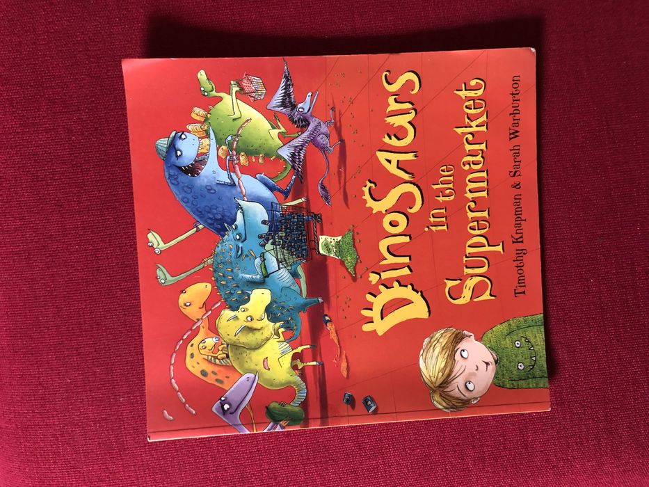 Dinosaurs in the supermarket, Timothy Knapman and Sarah Warburton