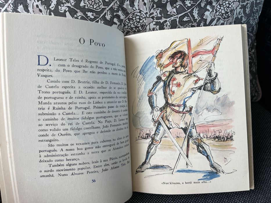 Livro a História Linda de Portugal - Mauricio de Queiros