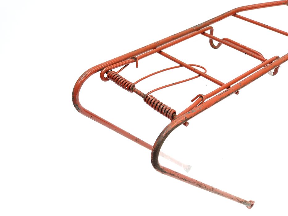 Bagażnik czerwony ZZR Romet Karat Flaming 20 cali PRL