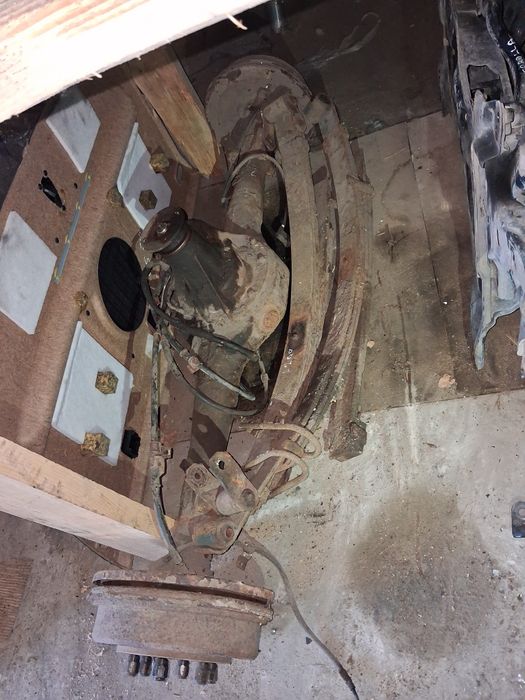 Задний мост в сборе привода полуось Mitsubishi L200