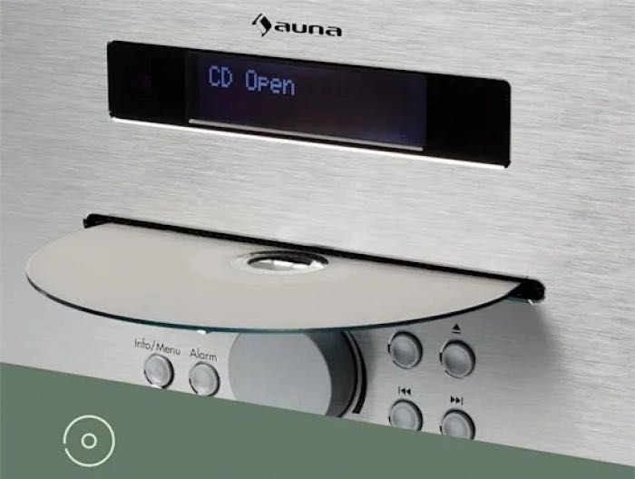 Медиацентр Auna Silver Star-Fm/CD/Bt/DAB(Германия)