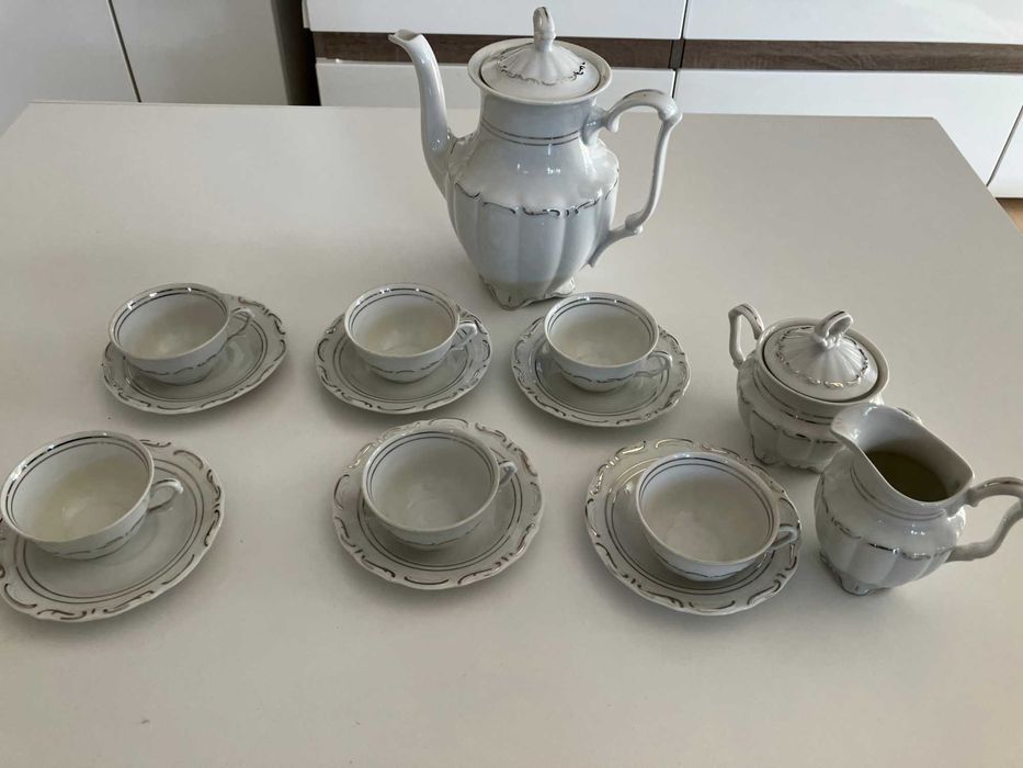 serwis kawowy z czasów PRL