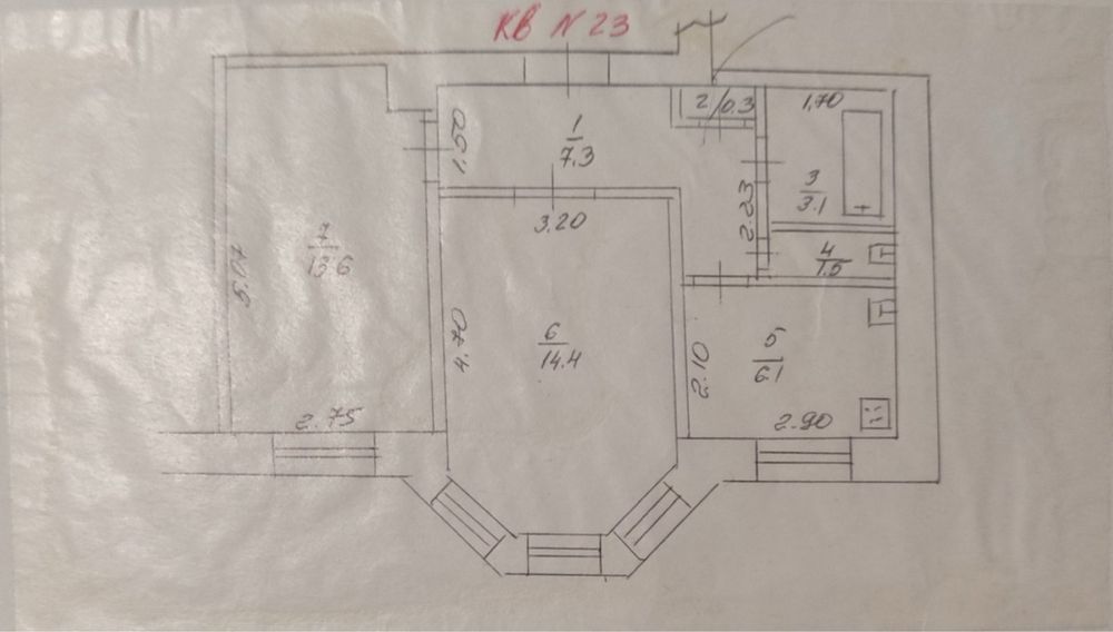 Продам 2х квартиру