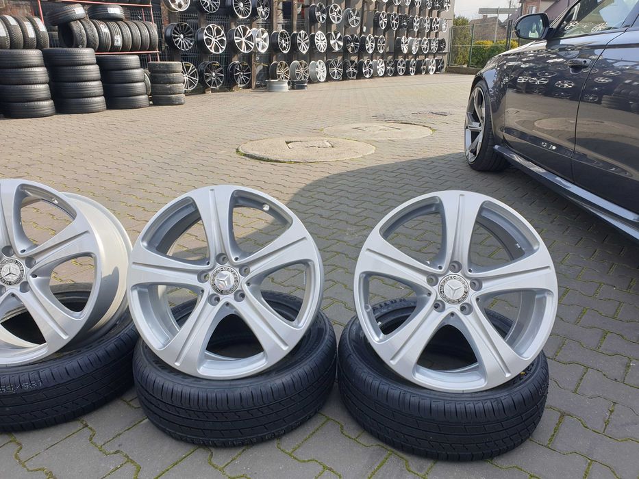 Felgi aluminiowe Mercedes 18" 5x112 8j et43 Seat Skoda Vw Bmw itp.